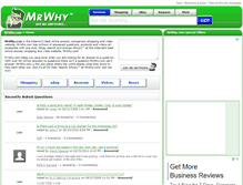 Tablet Screenshot of mrwhy.com